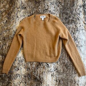 Filoro Cashmere/Wool Blend Camel Sweater